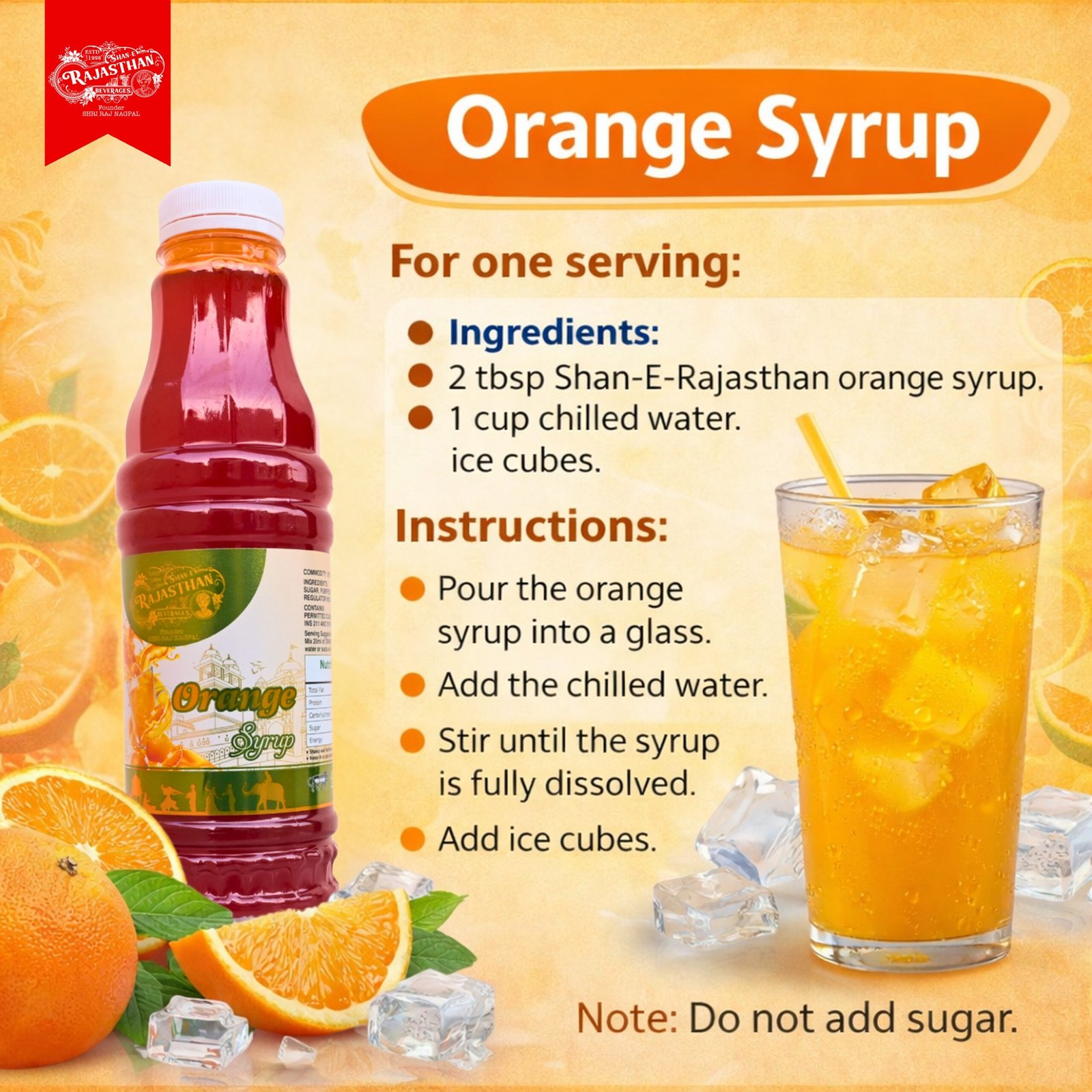 Orange Syrup - Image 2